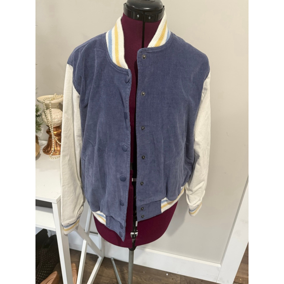 aerie Jackets & Blazers - Aerie Corduroy Varsity Bomber Jacket Small